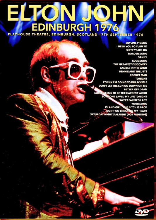 Elton John/Scotland, UK 1976