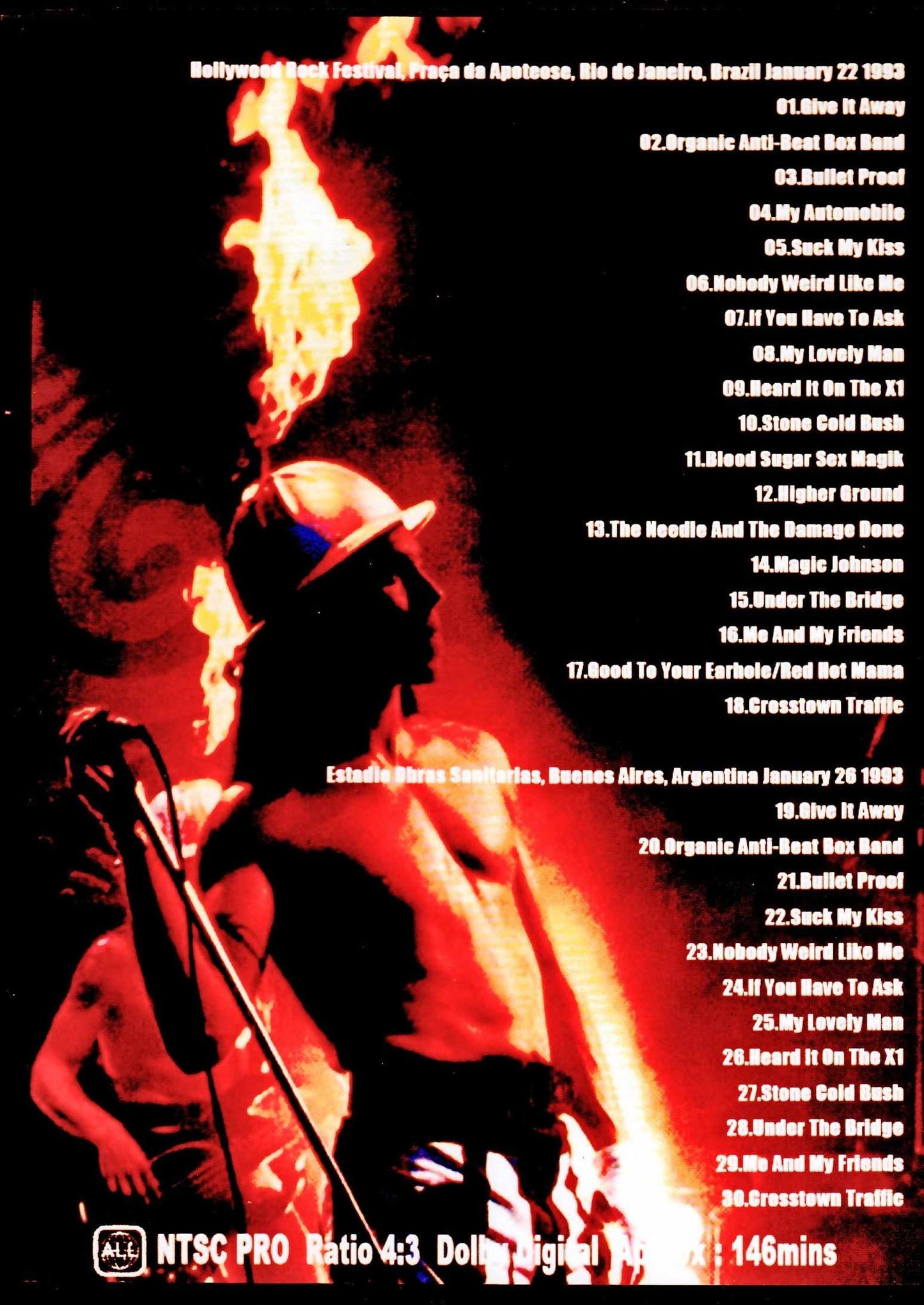 Red Hot Chili Peppers/Live Video Collection Vol.2