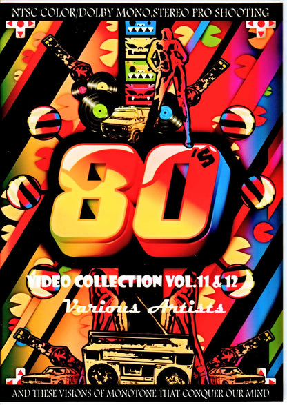 Various Artists Michael Jackson,Rick James,Bon Jovi,Big Country,Night Ranger,Cyndi Lauper/80's Video Collection Vol.11 & 12