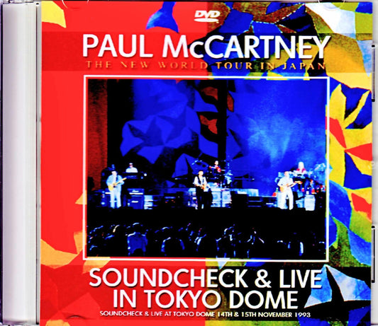 Paul McCartney/Soundcheck & Live Tokyo,Japan 1993 Japanese Broadcast Edition