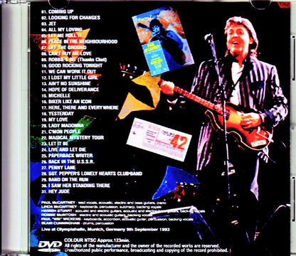 Paul McCartney/Germany 9.9.1993