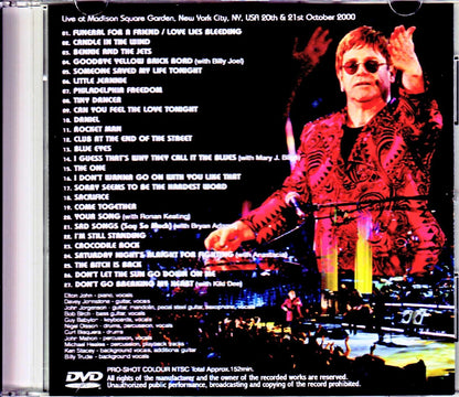 Elton John/NY,USA 2000 2Days