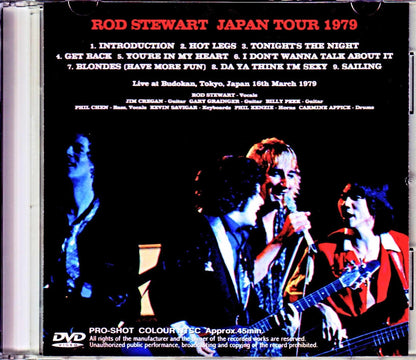 Rod Stewart/Nippon Budokan Holiday Special Tokyo,Japan 1979