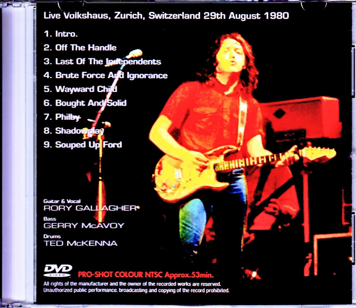 Rory Gallagher/Switzerland 1980