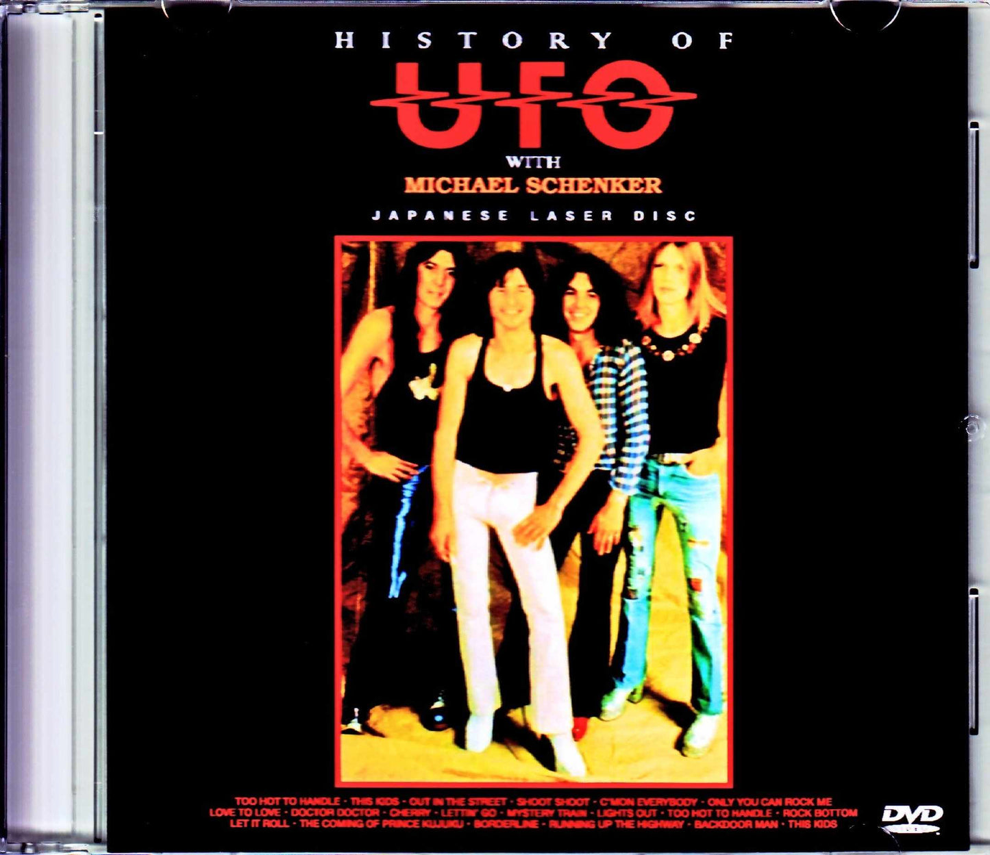 UFO,Michael Schenker/History of UFO History of UFO Japanese LD Edition