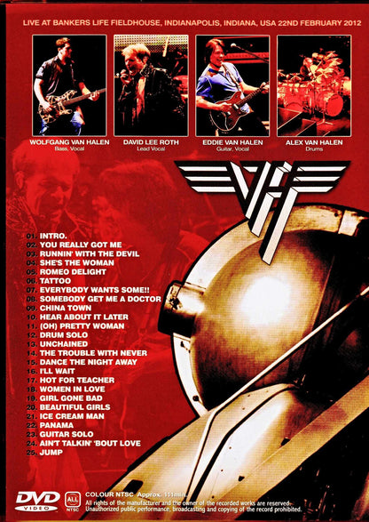 Van Halen/IN,USA 2012