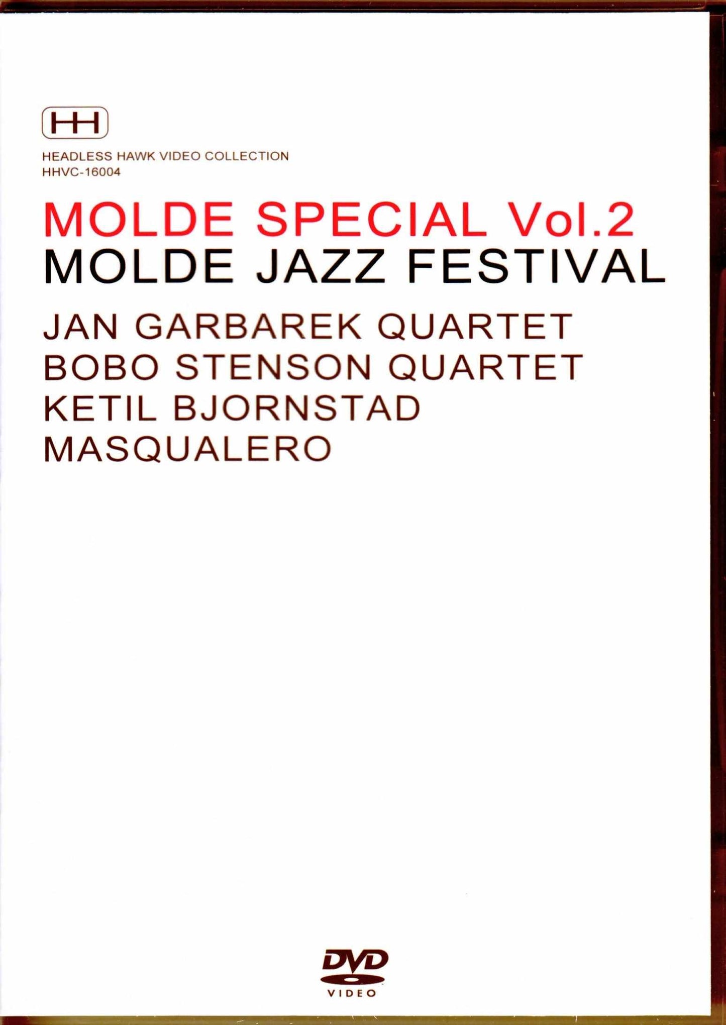 Various Artists Jan Garbarek, Bobo Stanson, Ketil Bjornstad, Masqualero/Norway Molde Jazz Festival Vol.2