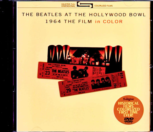 Beatles/Hollywood Bowl Performance 1964 Color version and more CA,USA 1964 & more