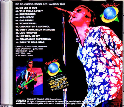 Oasis Brazil 2001