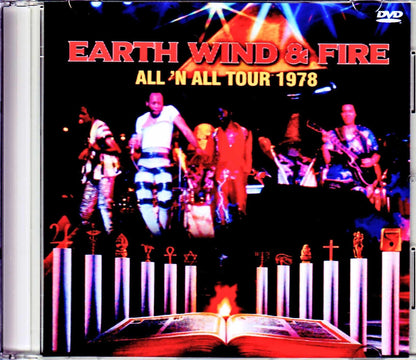 EW & F Earth Wind & Fire/Sun God Tour 1978 All 'N All Tour 1978