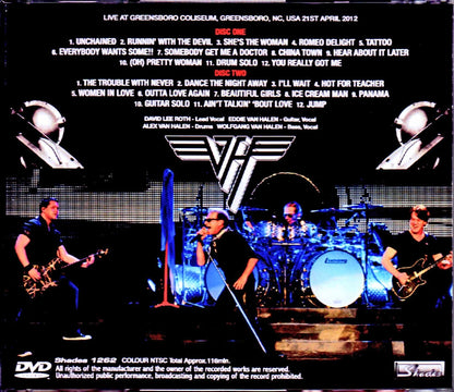 Van Halen/NC,USA 2012