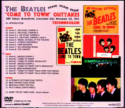 Beatles/UK 1963 Multi Angle Cameras, Documentary & Other