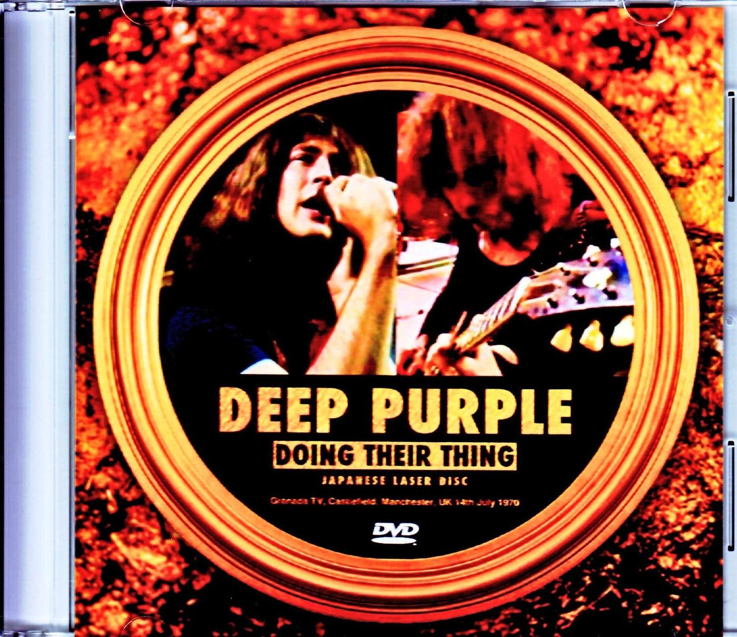 Deep Purple/“IN ROCK” Hard Rock Revolution Doing Their Thing Japanese Laser Disc Edition