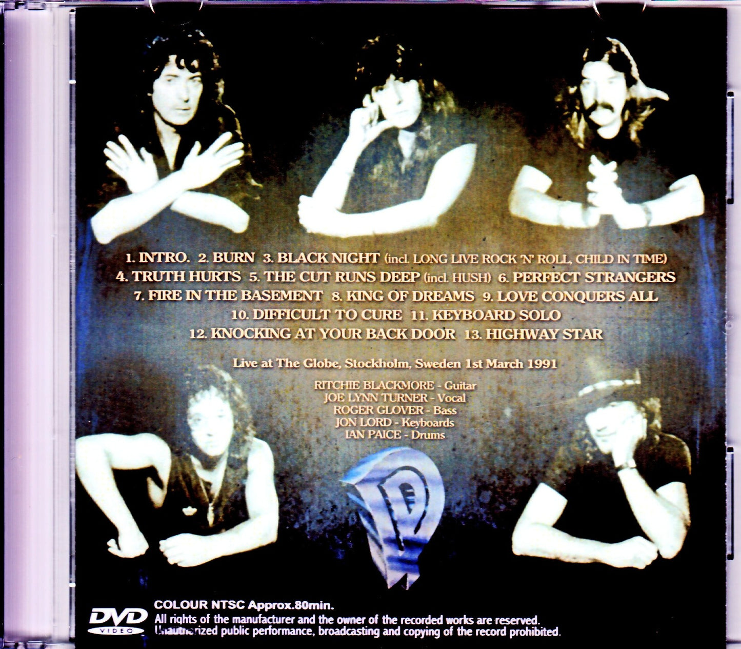 Deep Purple/Sweden 1991