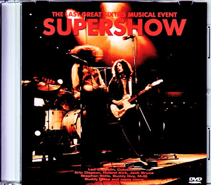 Various Artists Eric Clapton,Led Zeppelin Roland Kirk,Buddy Guy/Supershow Japanese Laser Disc Edition