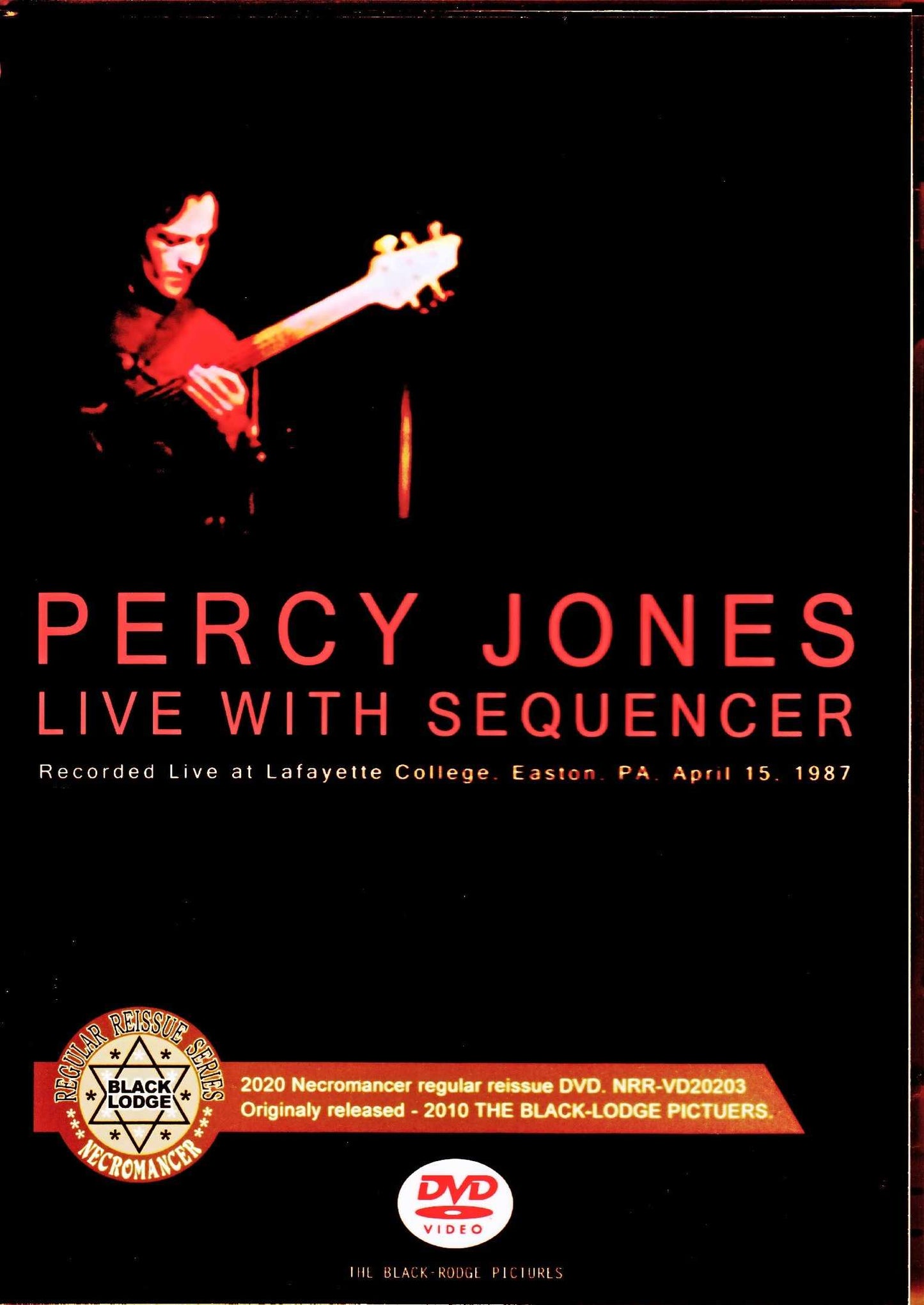 Percy Jones/PA, USA 1987