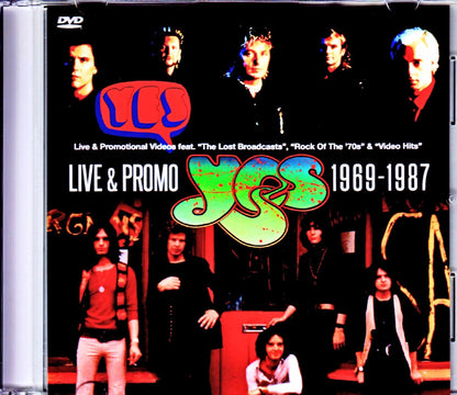 Yes/Live & Promotional Video 1969-1987