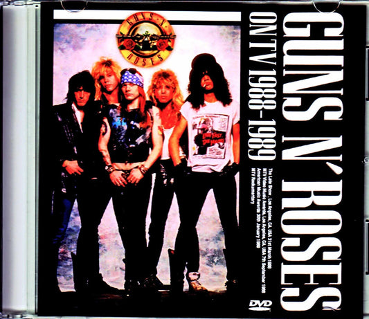 Guns N' Roses/TV performance collection On TV 1988-1989