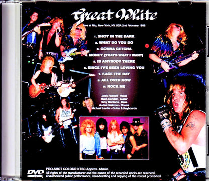 Great White/NY, USA 1988