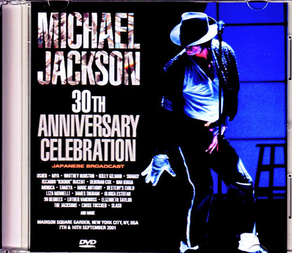 Michael Jackson/Solo Career 30th Anniversary NY,USA 2001 Japanese Broadcast Edition