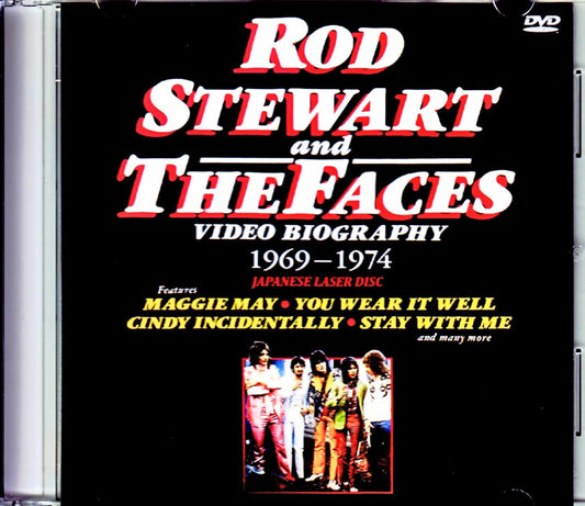 Rod Stewart,Faces/Video Biography 1969-1974 Japanese Laser Disc Edition