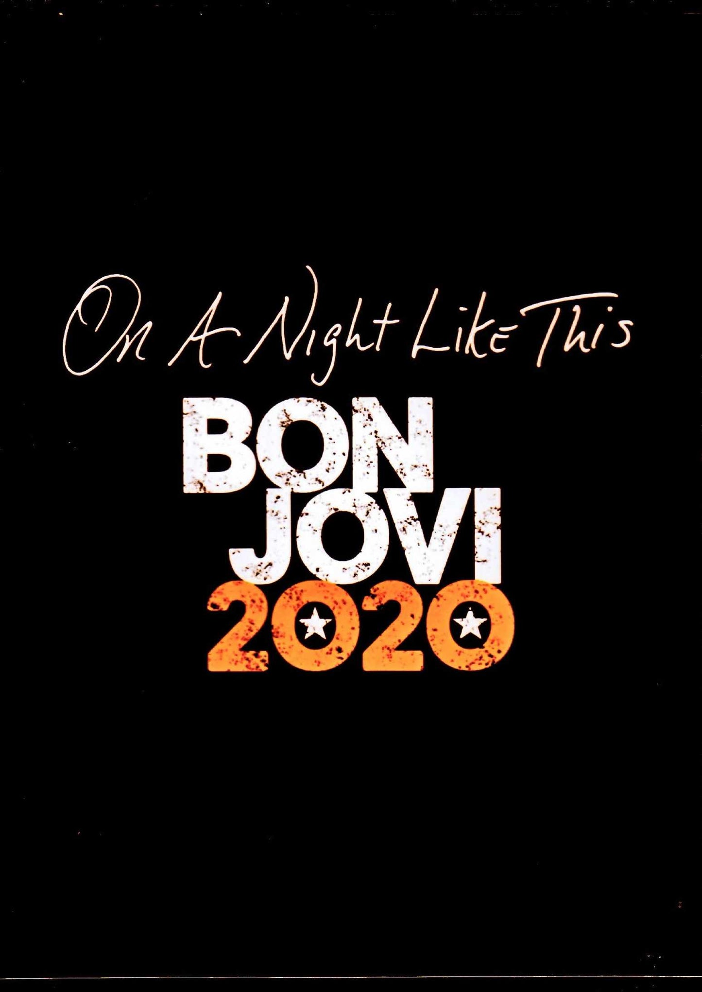 Bon Jovi/New release of “2020” Live performance during self-restraint 2020