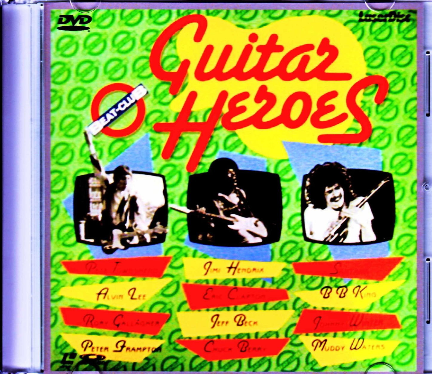 Various Artists Chuck Berry,Muddy Waters,Eric Clapton,Alvin Lee,Rory Gallagher/Beat Club Guitar Heroes Japanese Laser Disc Edition