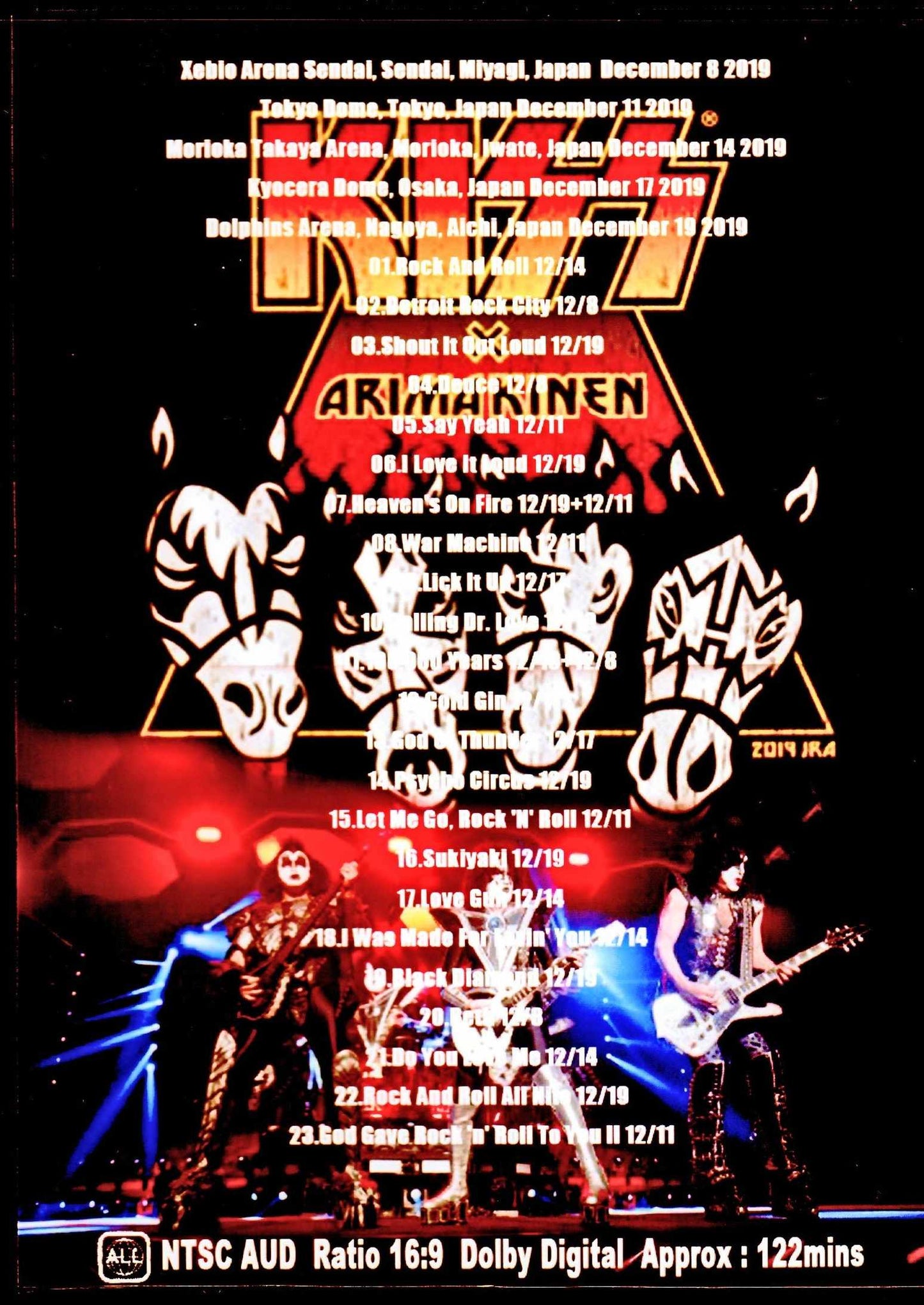 Kiss/Japan Performance 2019 Japan Tour Collection 2019 Sound Matrix Edition