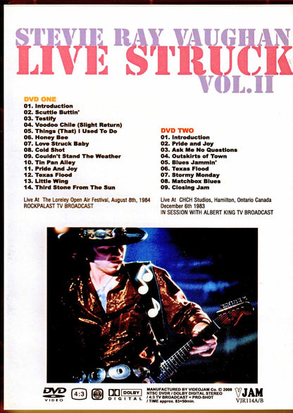 Stevie Ray Vaughan/Germany 1984 & more