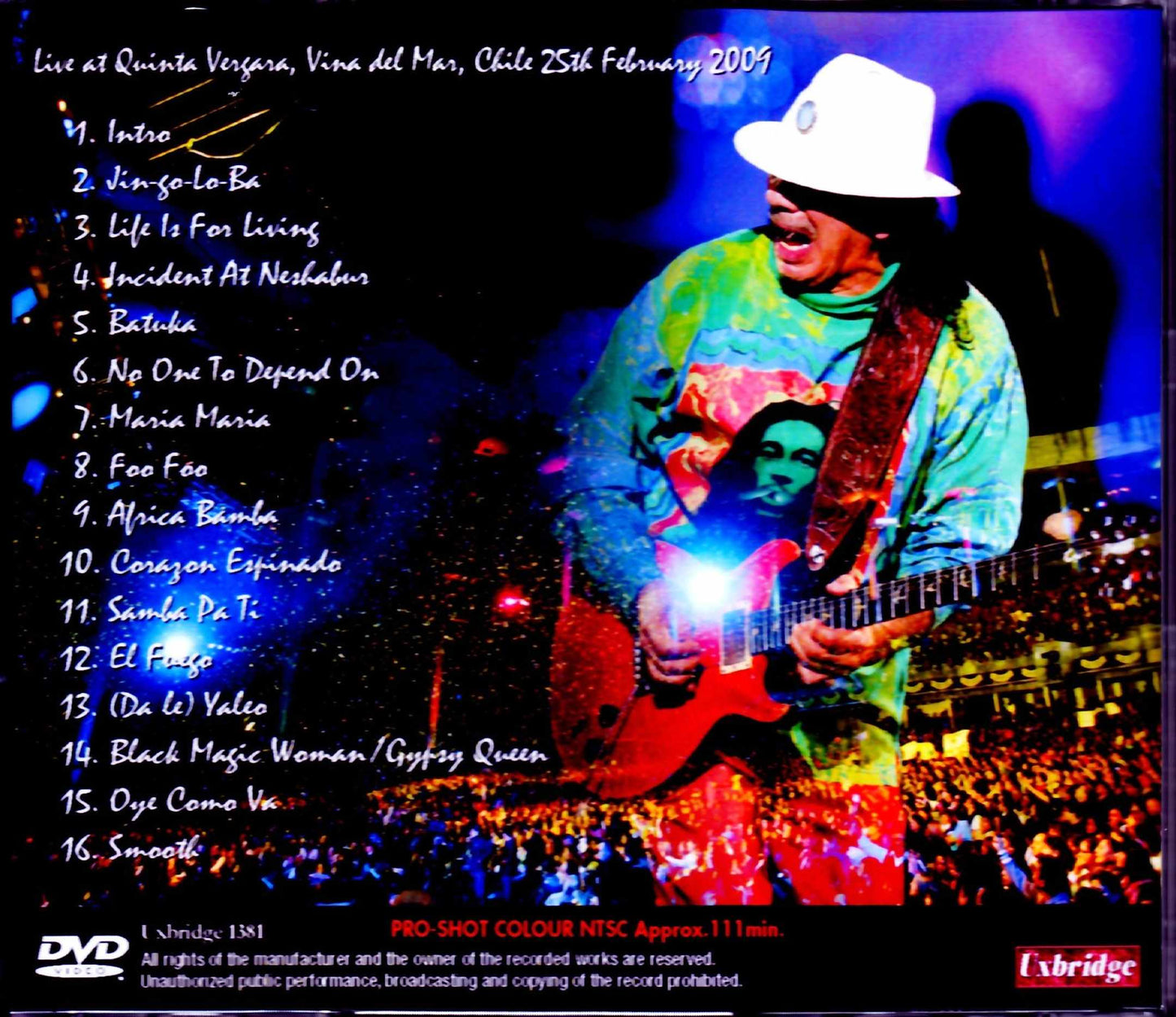 Santana/Chile 2009