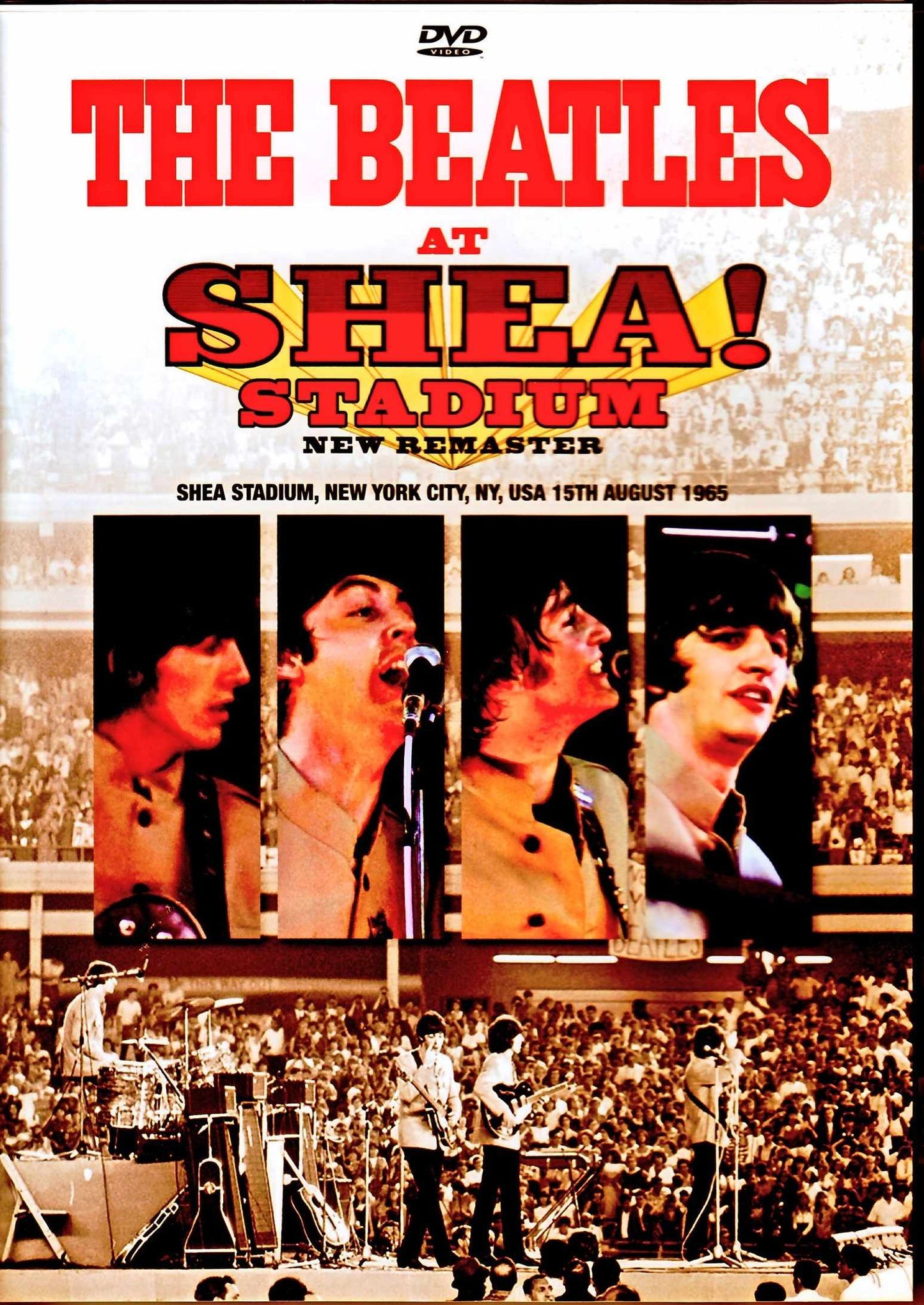 Beatles/Shea Stadium NY,USA 1965 Upgrade