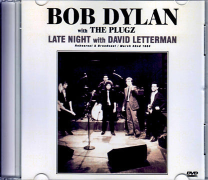 Bob Dylan/Famous American talk show David Letterman 1984