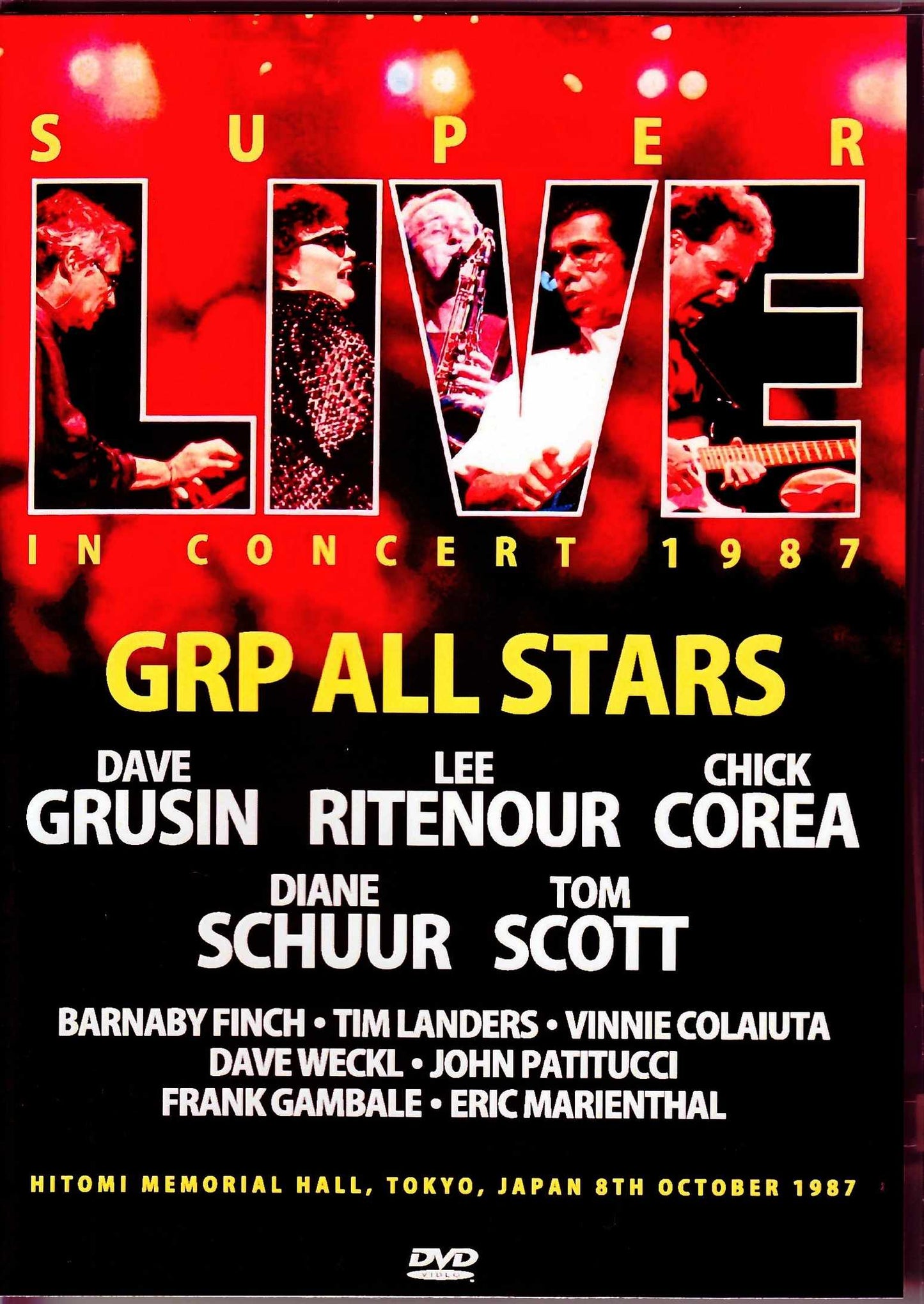 GRP All Stars Dave Grusin,Lee Ritenour,Chick Corea/Tokyo,Japan 1987