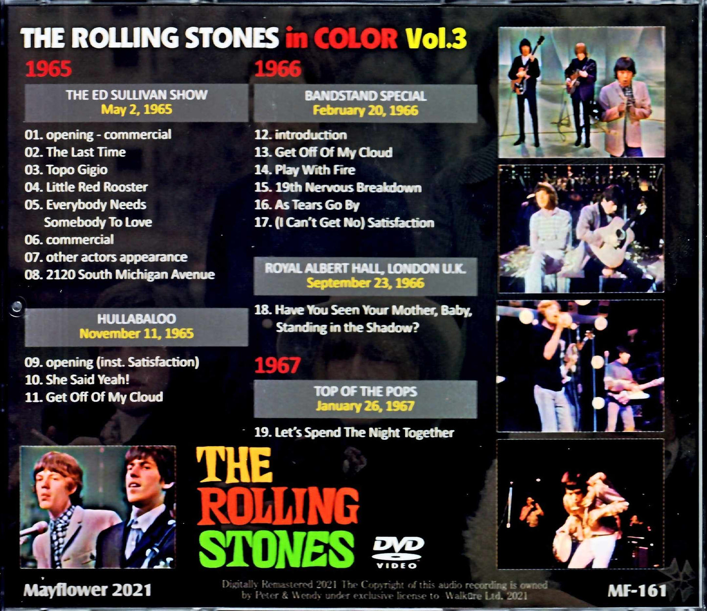 Rolling Stones/Historical Films 1964-1965 Vol.3 Color version/3rd edition