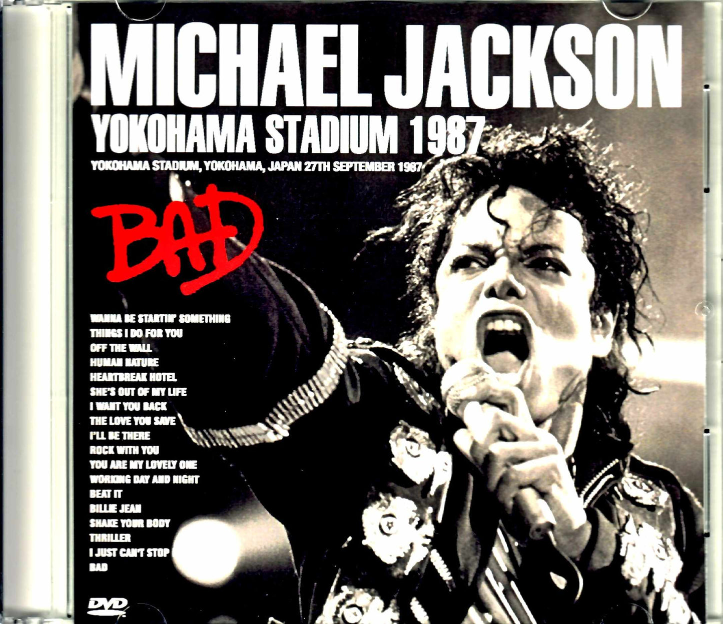 Michael Jackson/September 27, 1987 Yokohama Stadium Kanagawa,Japan 1987