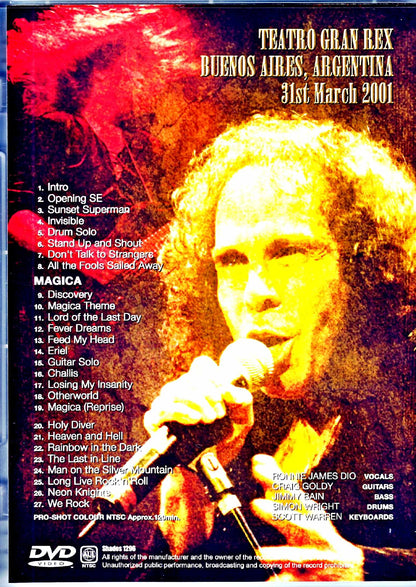 Dio/Argentina 2001 Upgrade