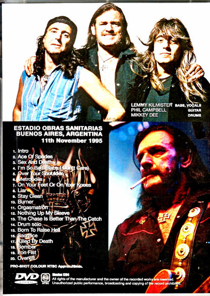 Motorhead/Argentina 1995