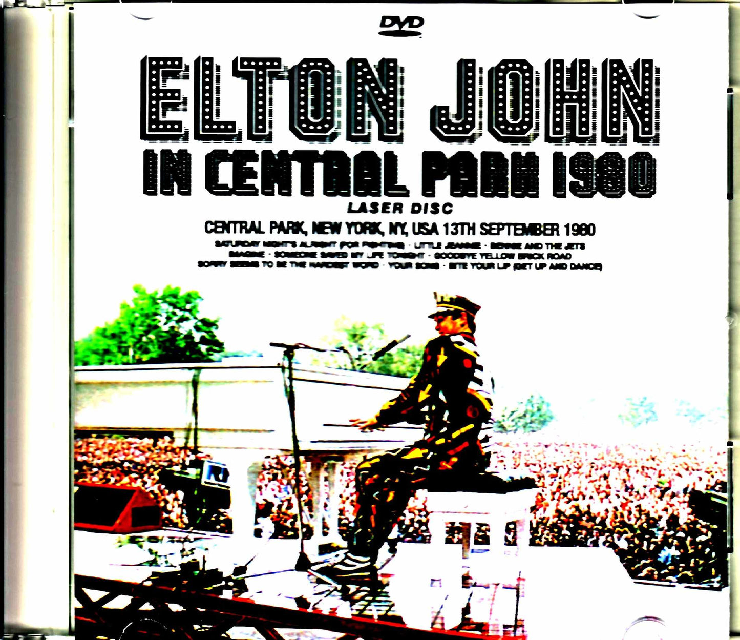 Elton John/NY,USA 1980 Laser Disc Edition