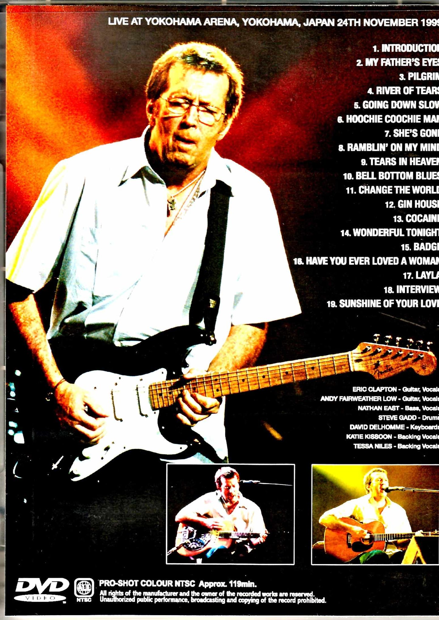 Eric Clapton/Yokohama Arena 1999 Kanagawa,Japan 1999 Upgrade