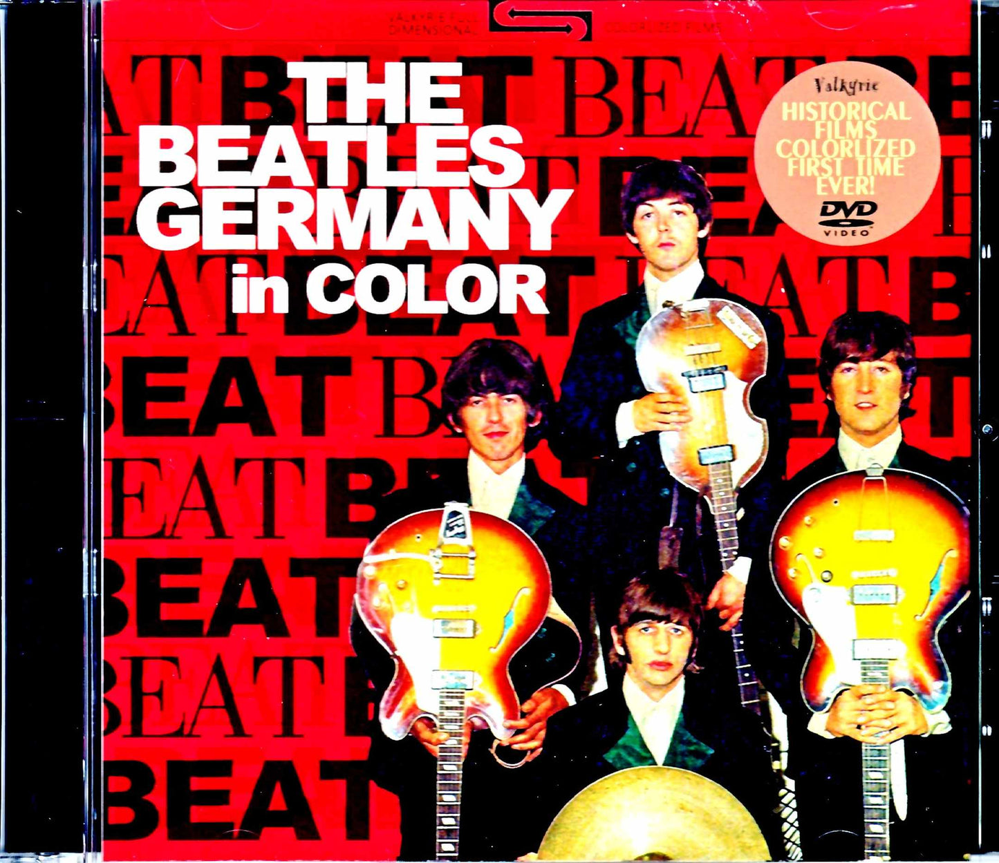 Beatles/German Performance 1966 Live & Documentary Video Color Edition Germany 1966 in Color