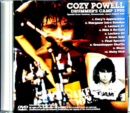 Cozy Powell/Special Drum Seminar Mie,Japan 1990