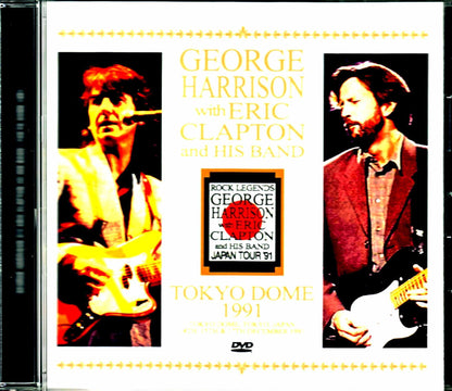 George Harrison,Eric Clapton/Tokyo,Japan 1991 3Days