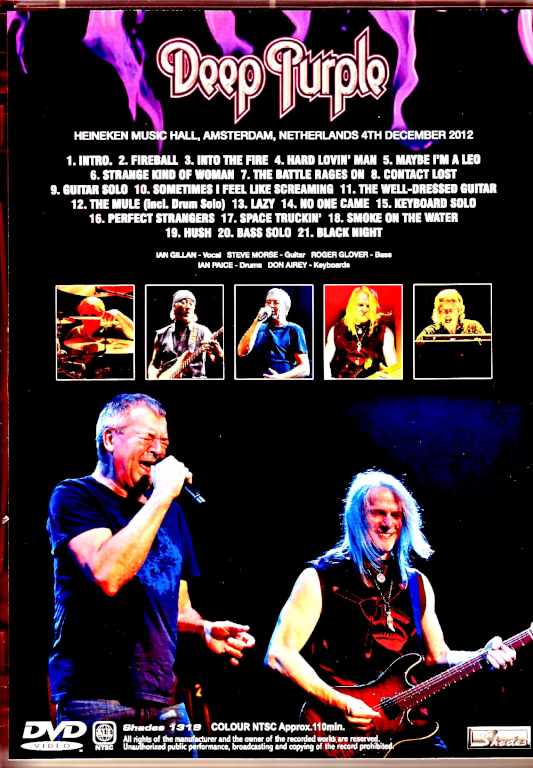 Deep Purple/Netherlands 2012