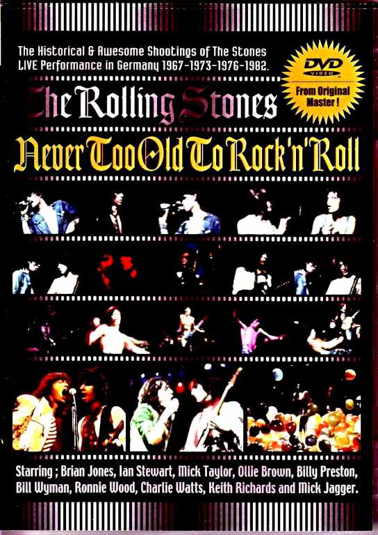 Rolling Stones/8mm Historic Treasured Audience Video Collection 1967-1982