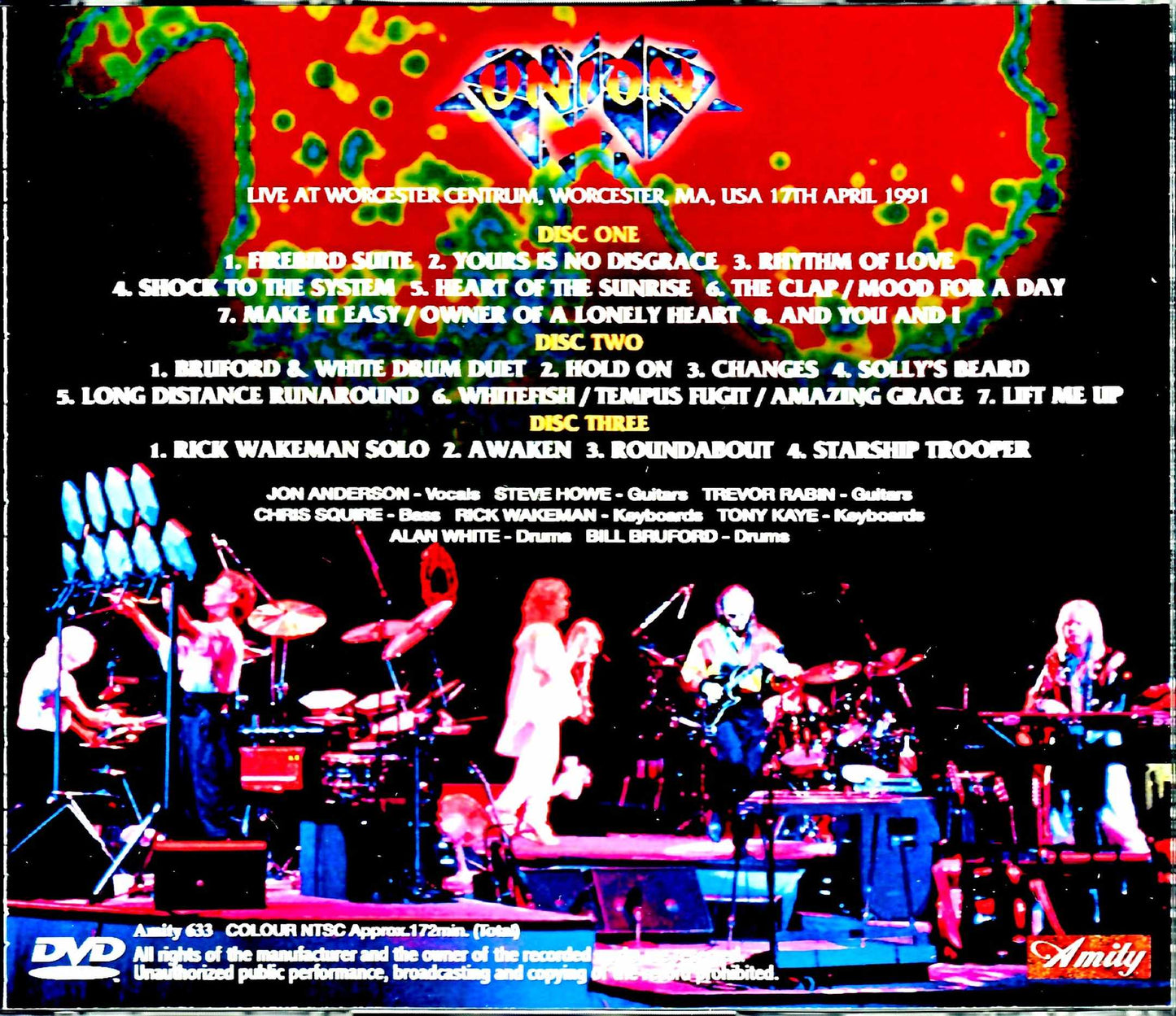 Yes/MA,USA 1991 2Cam Mix