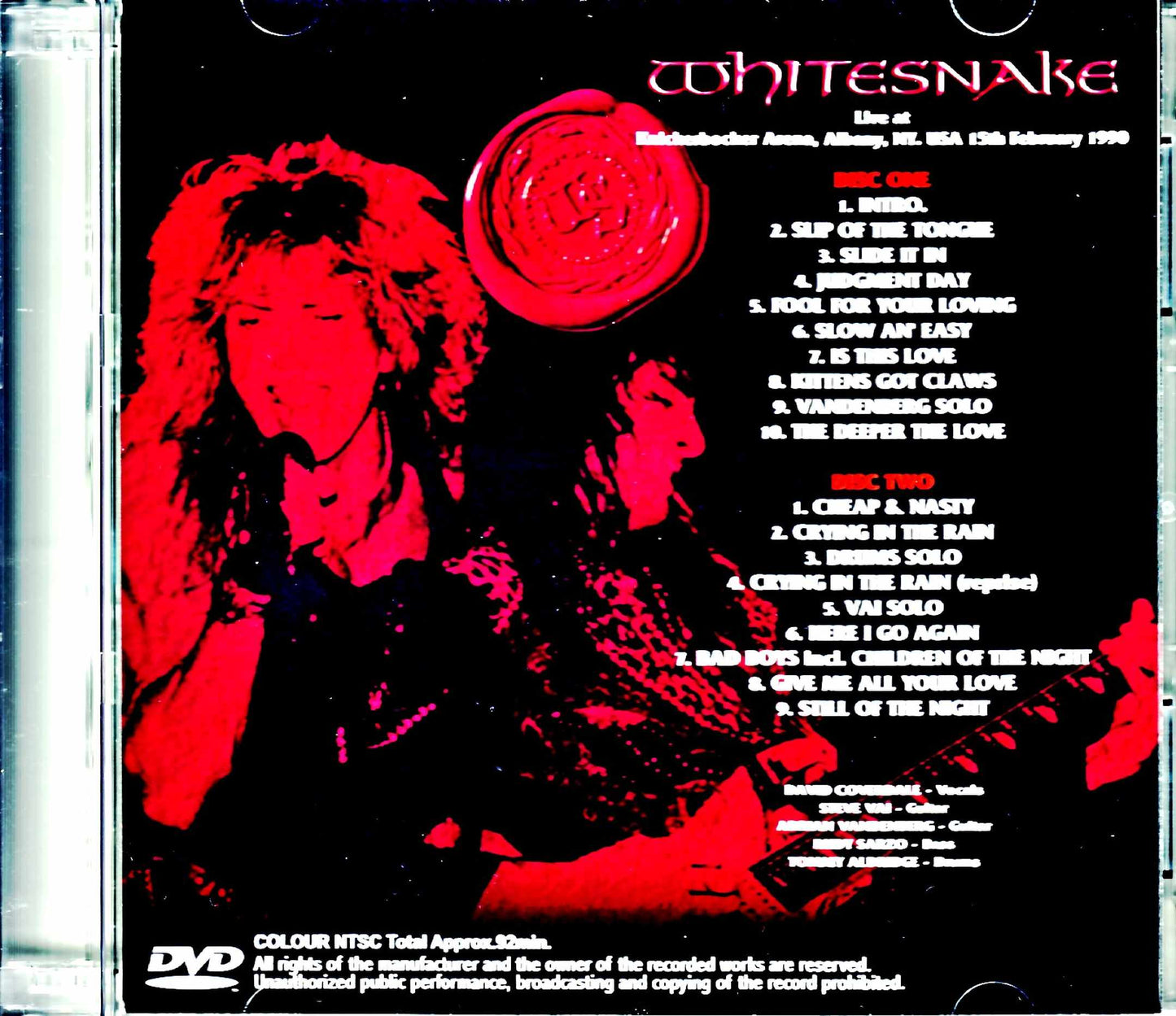 Whitesnake/NY,USA 2.15.1990