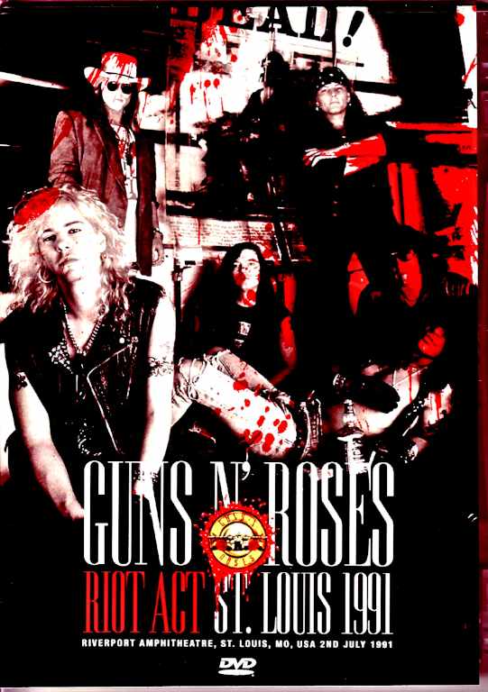 Guns N' Roses/Riverport Riots MO, USA 1991