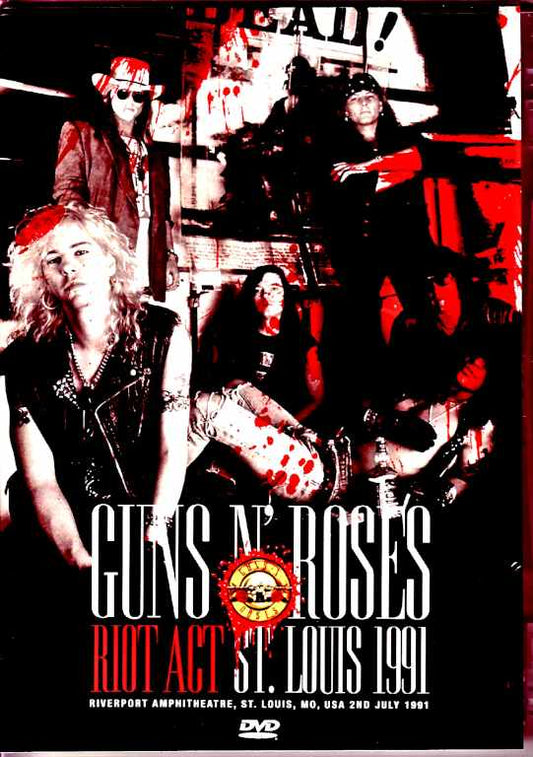 Guns N' Roses/Riverport Riots MO, USA 1991