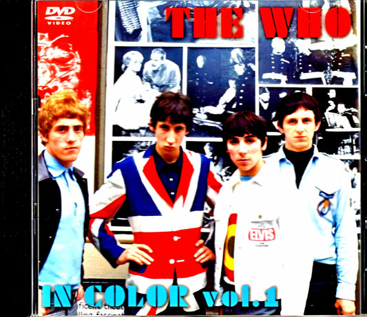 The Who/Historical Activities Historical Films 1964-1966 Vol.1 Color version, first volume