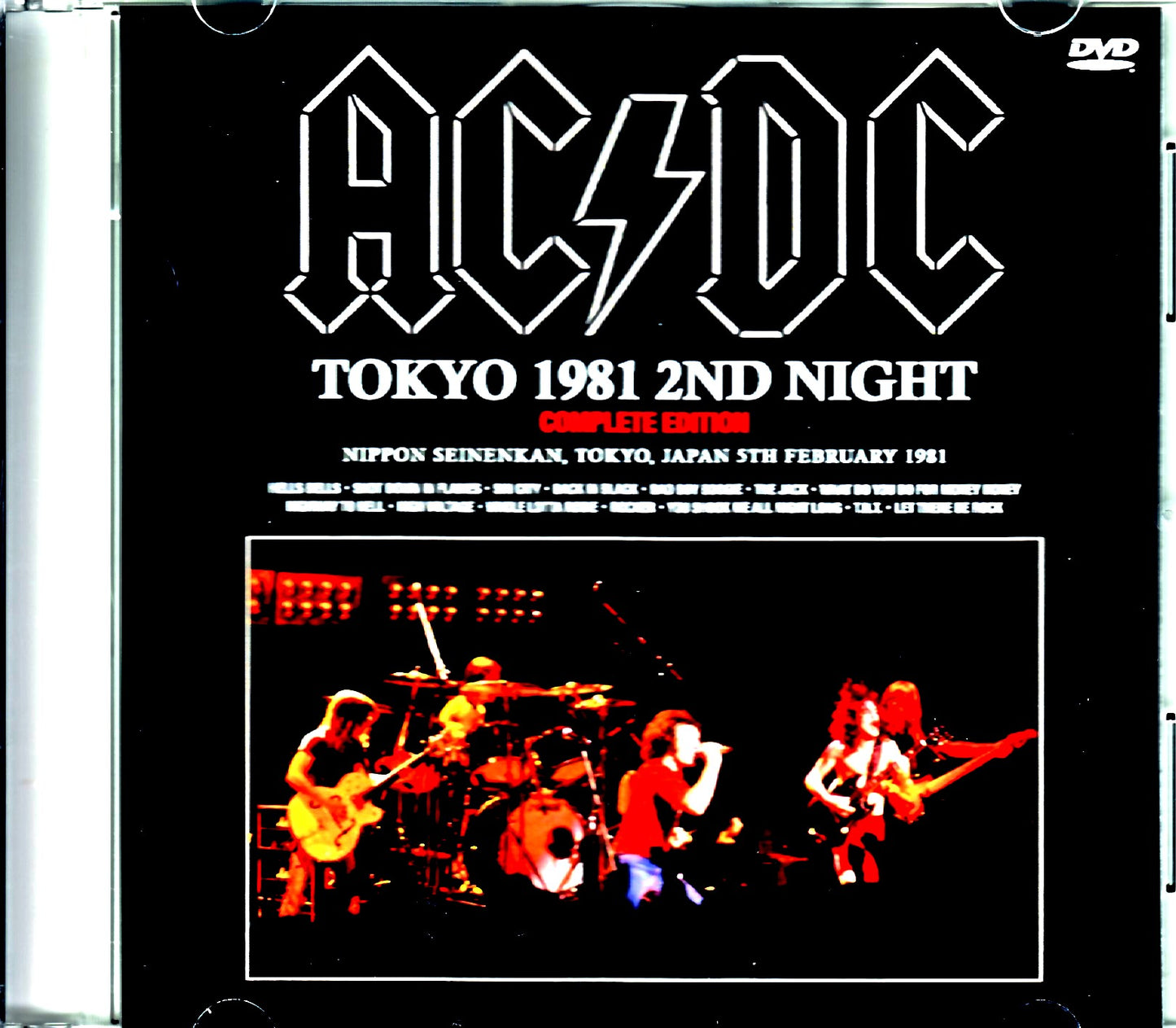 AC/DC/Tokyo,Japan 2.5.1981 Complete Edition